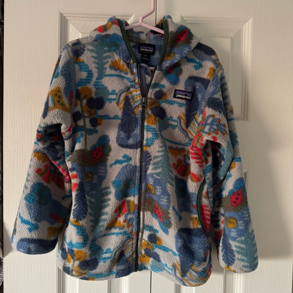 Patagonia 5T Synchilla Fleece Hooded jacket